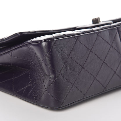 Chanel Aged Calfskin Quilted 2.55 Reissue 226 Flap Dark Purple 5 of 9