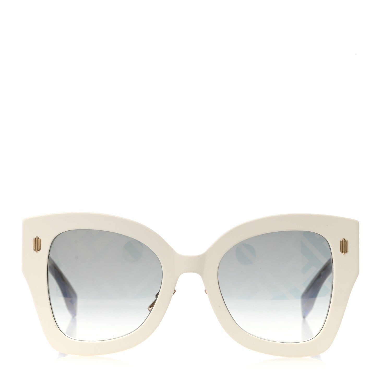 Acetate FF Sunglasses FF 0434/G/S White Gold