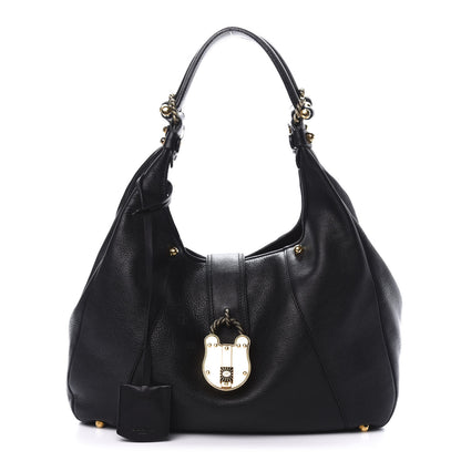 Loewe Calfskin Calle Hobo Black 1 of 9