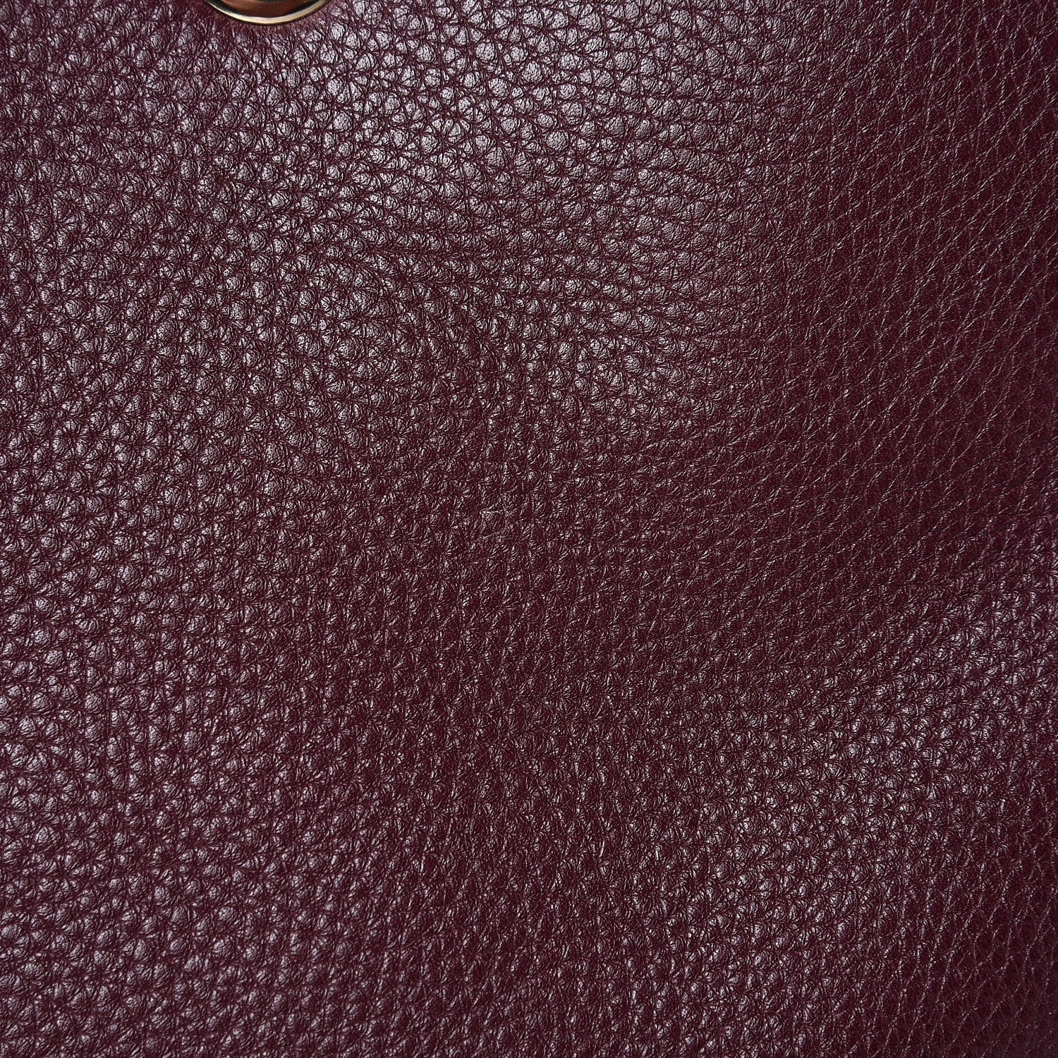 Gucci Pebbled Calfskin Large Bamboo Shopper Tote Burgundy 14 of 15