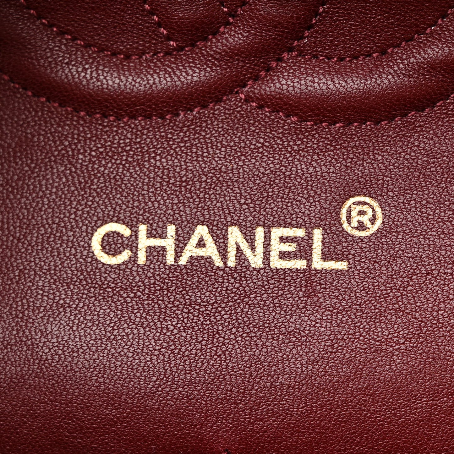Lambskin Quilted Medium Double Flap Navy