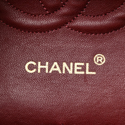 Chanel Lambskin Quilted Medium Double Flap Navy 6 of 12