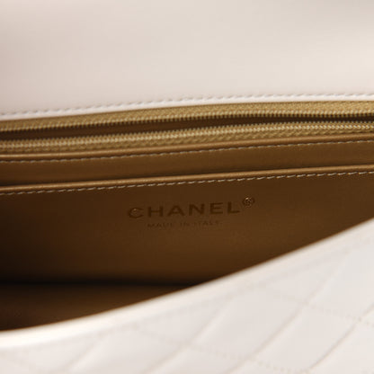 Chanel Lambskin Quilted Mini Rectangular Pearl Crush Flap White 6 of 9