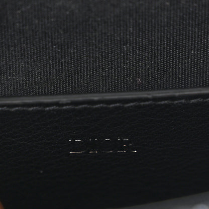 Christian Dior Oblique Calfskin Vertical Pouch Black 6 of 12