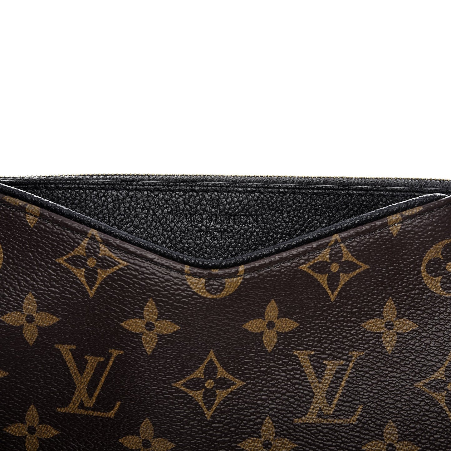 Monogram Pallas Clutch Black