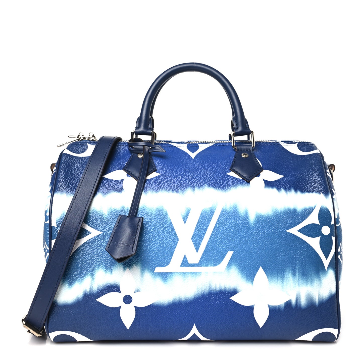 Monogram Escale Speedy Bandouliere 30 Blue