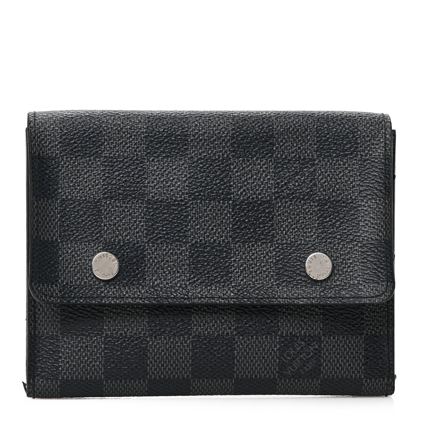 Louis Vuitton Damier Graphite Compact Modulable Wallet 2 of 6