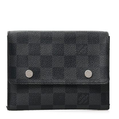 Louis Vuitton Damier Graphite Compact Modulable Wallet 2 of 6