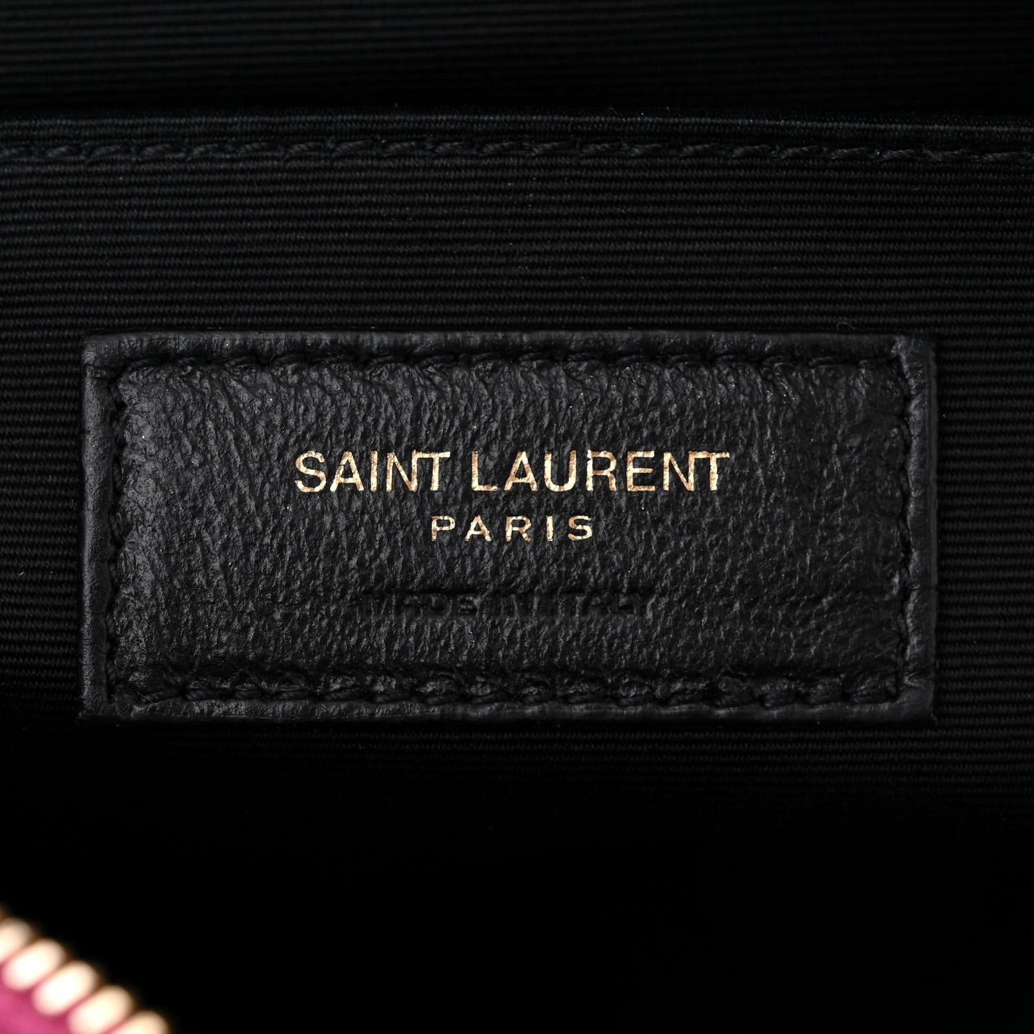 Saint Laurent Suede Matelasse Monogram Lou Camera Bag Rose 6 of 12