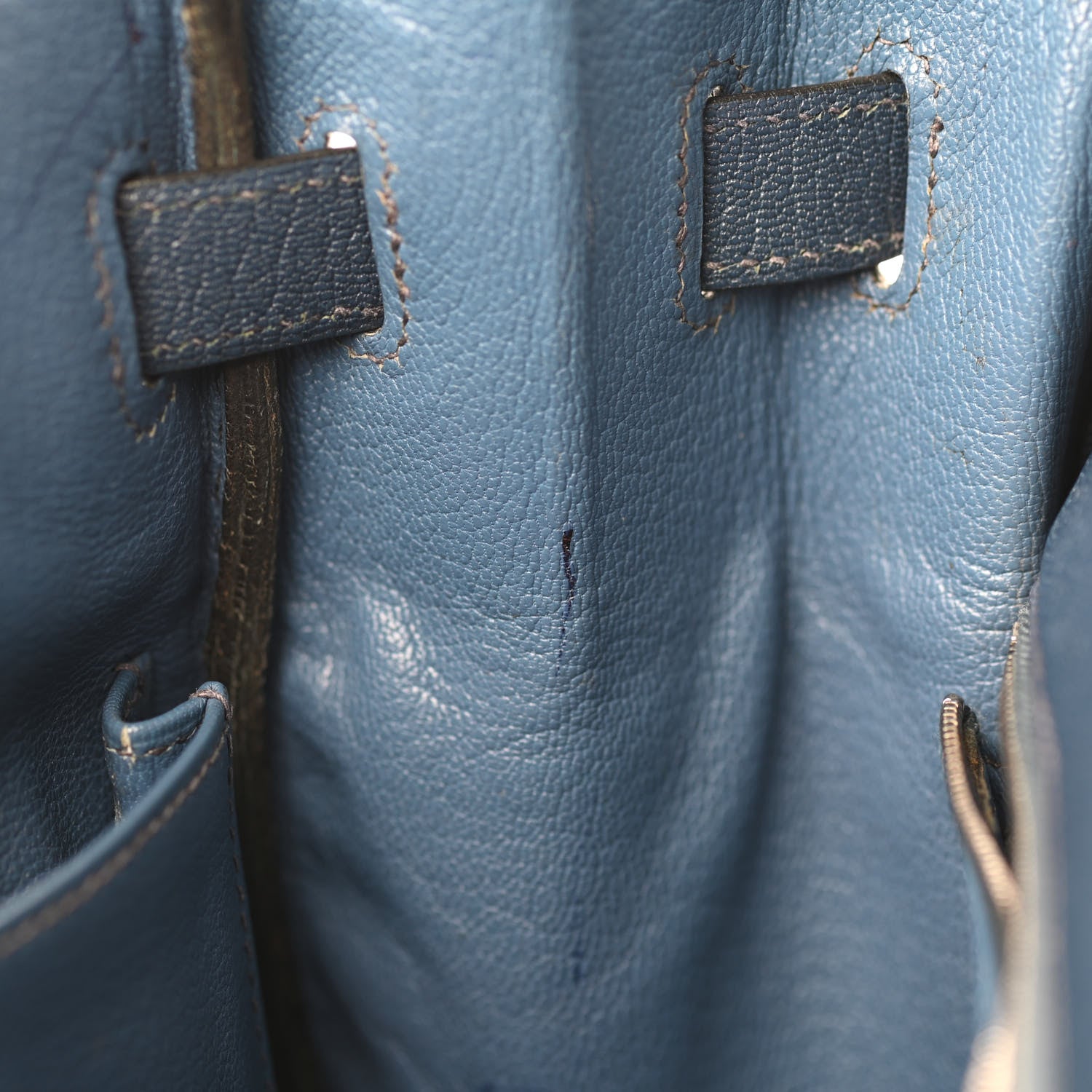 Hermes Chevre De Coromandel Kelly Retourne 35 Bleu De Prusse 37 of 41