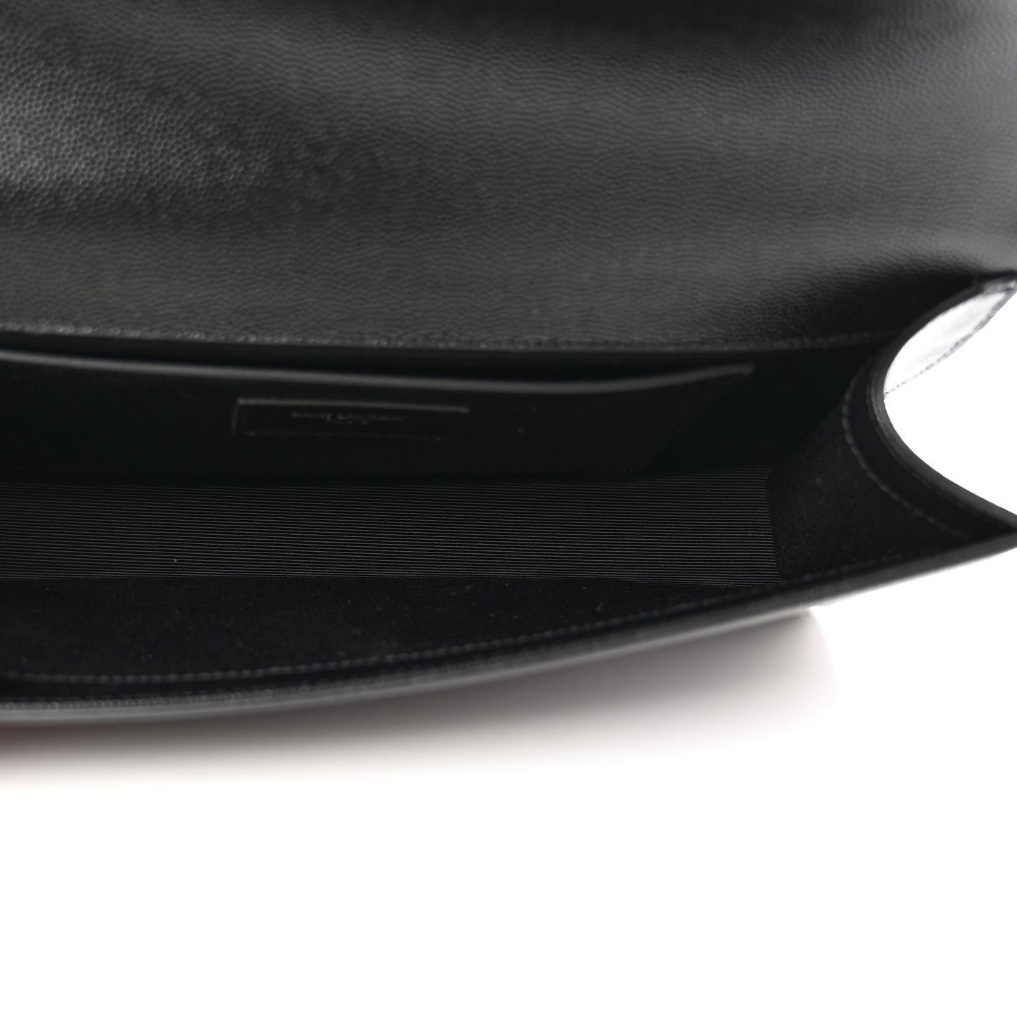 Grain De Poudre Monogram Cassandre Clutch Black