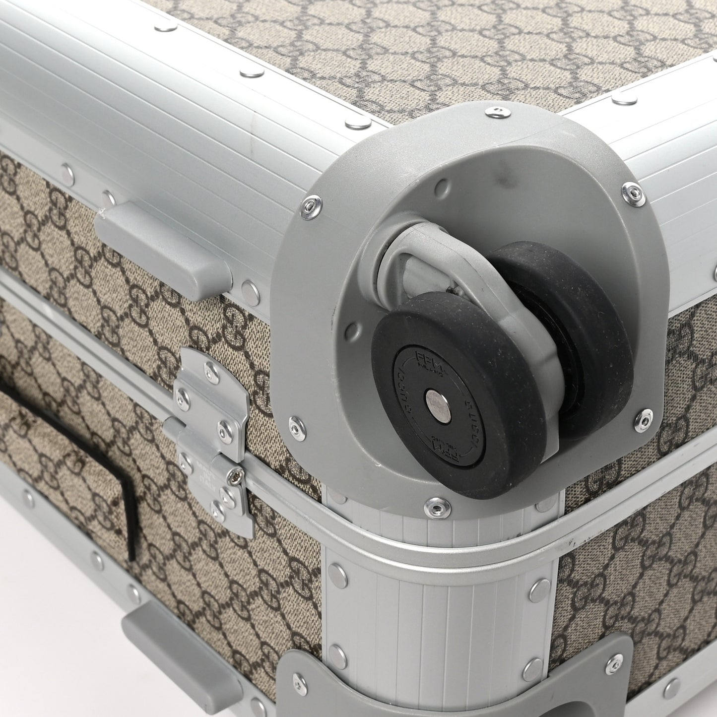 GG Supreme Monogram Porter Carry On Suitcase