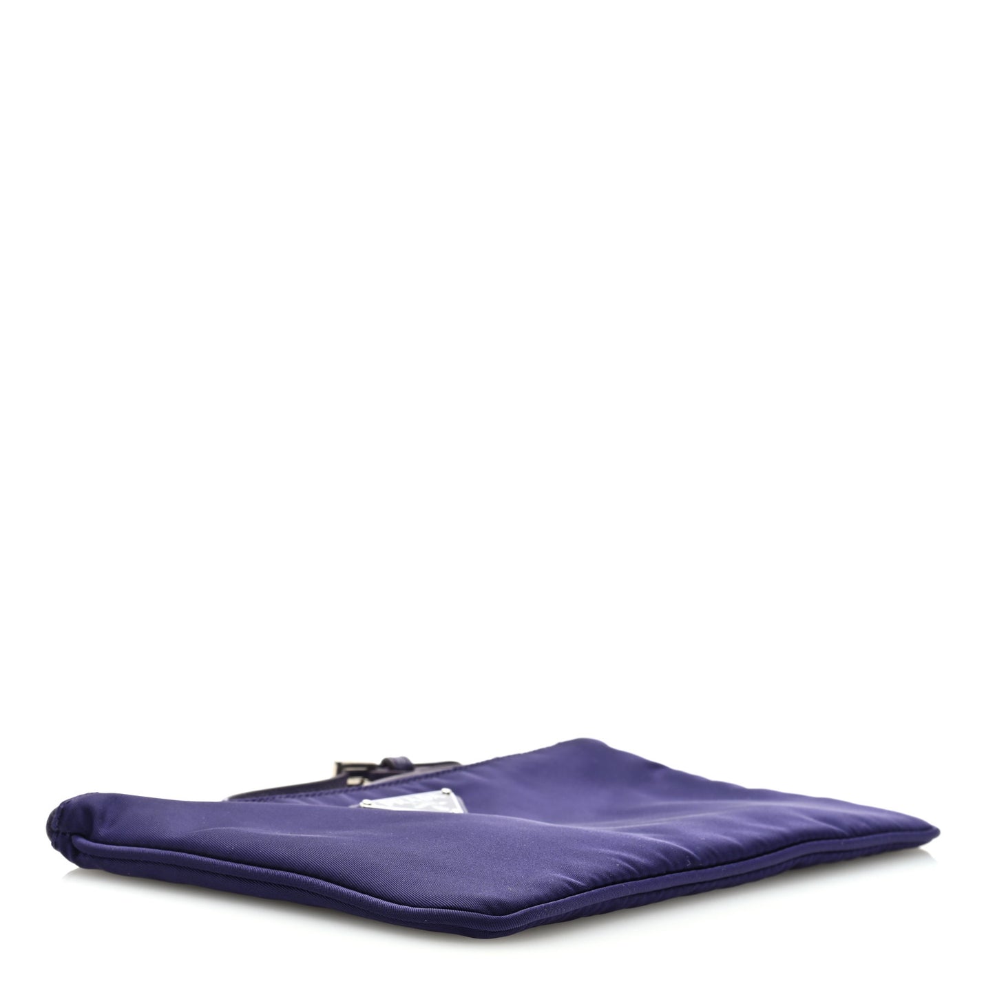 Tessuto Nylon Saffiano Wristlet Viola