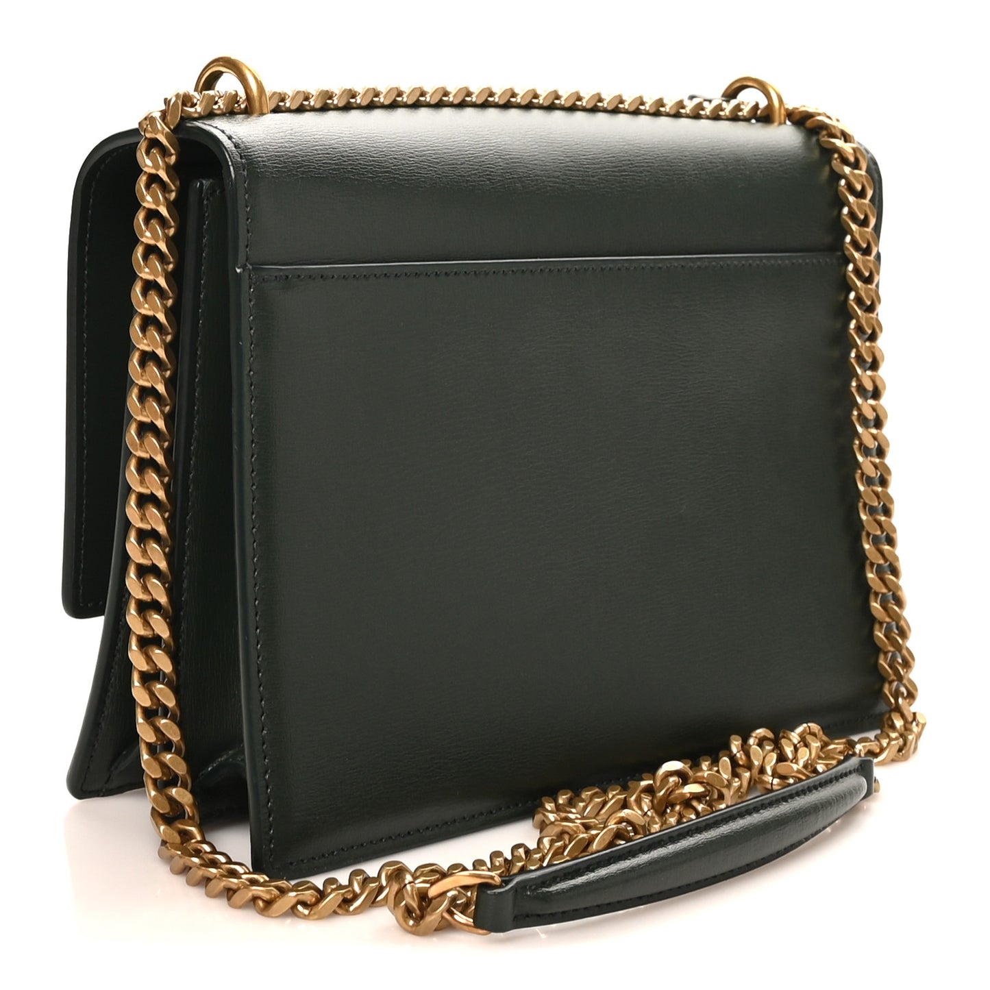 Calfskin Medium Monogram Sunset New Vert Fonce