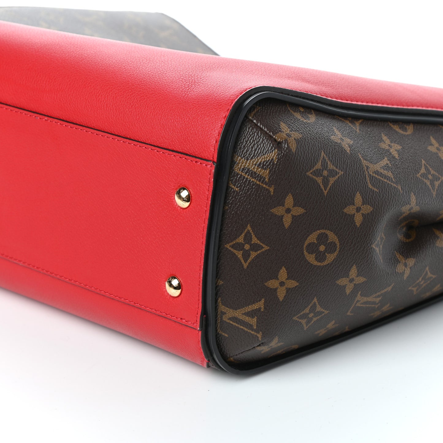 Calfskin Monogram Kimono Tote Cherry