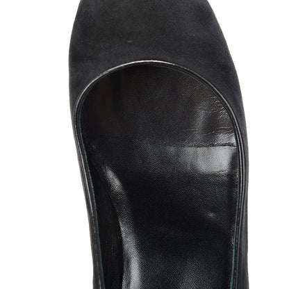 Louis Vuitton Suede Uniformes Pump 40.5 Black 9 of 10