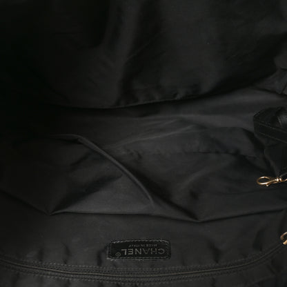 Chanel Nylon Medium Travel Tote Black 5 of 10
