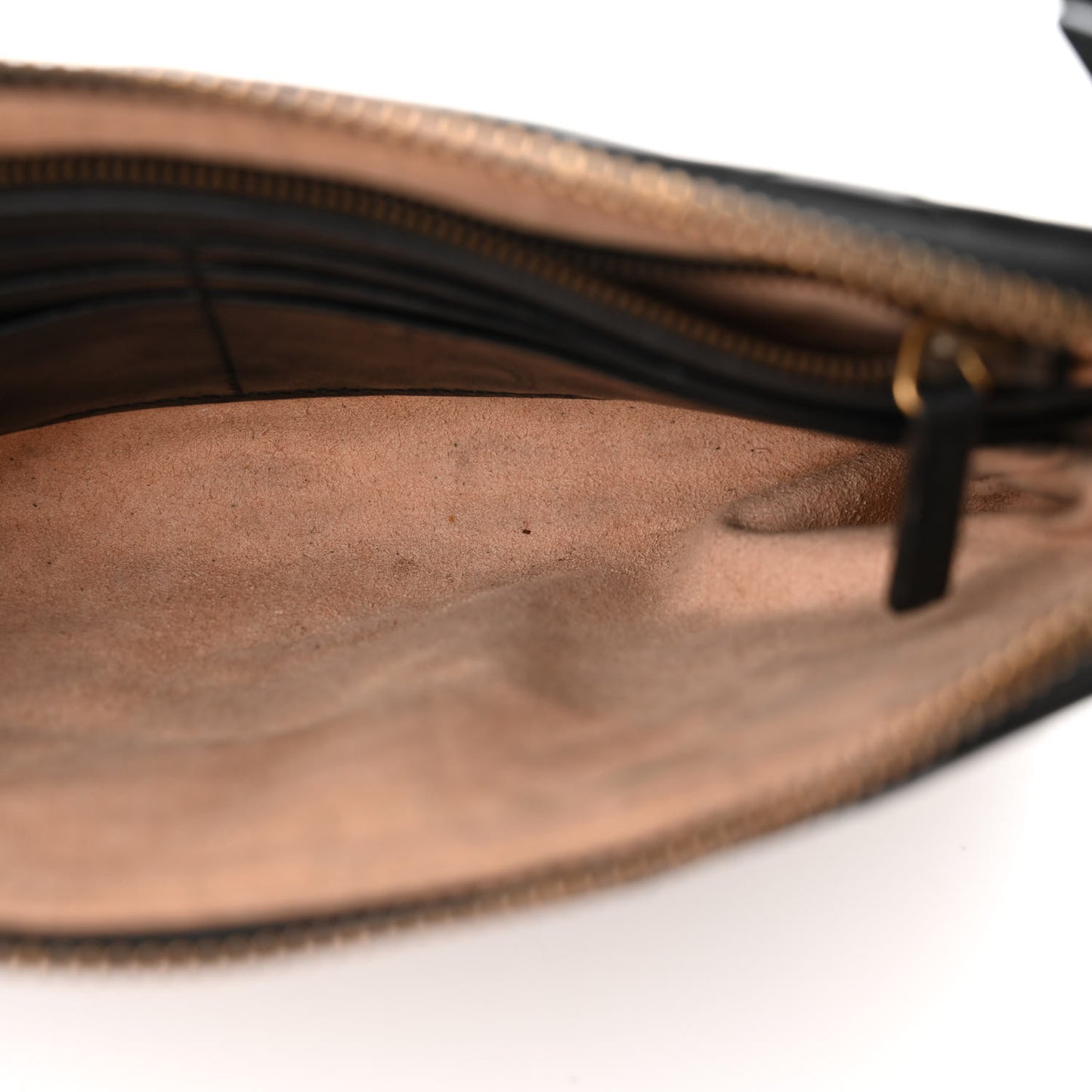 Calfskin Matelasse Mini GG Marmont Chain Bag Black