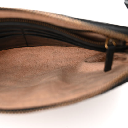 Gucci Calfskin Matelasse Mini GG Marmont Chain Bag Black 10 of 13