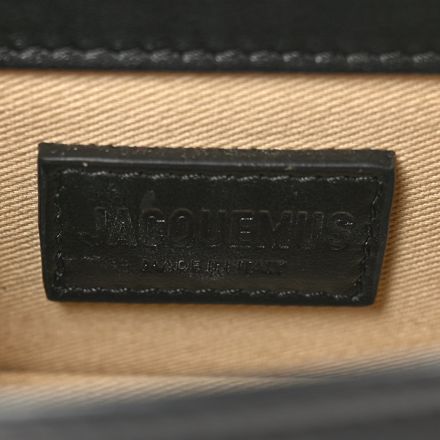 Jacquemus Smooth Calfskin Le Bambino Black 6 of 8