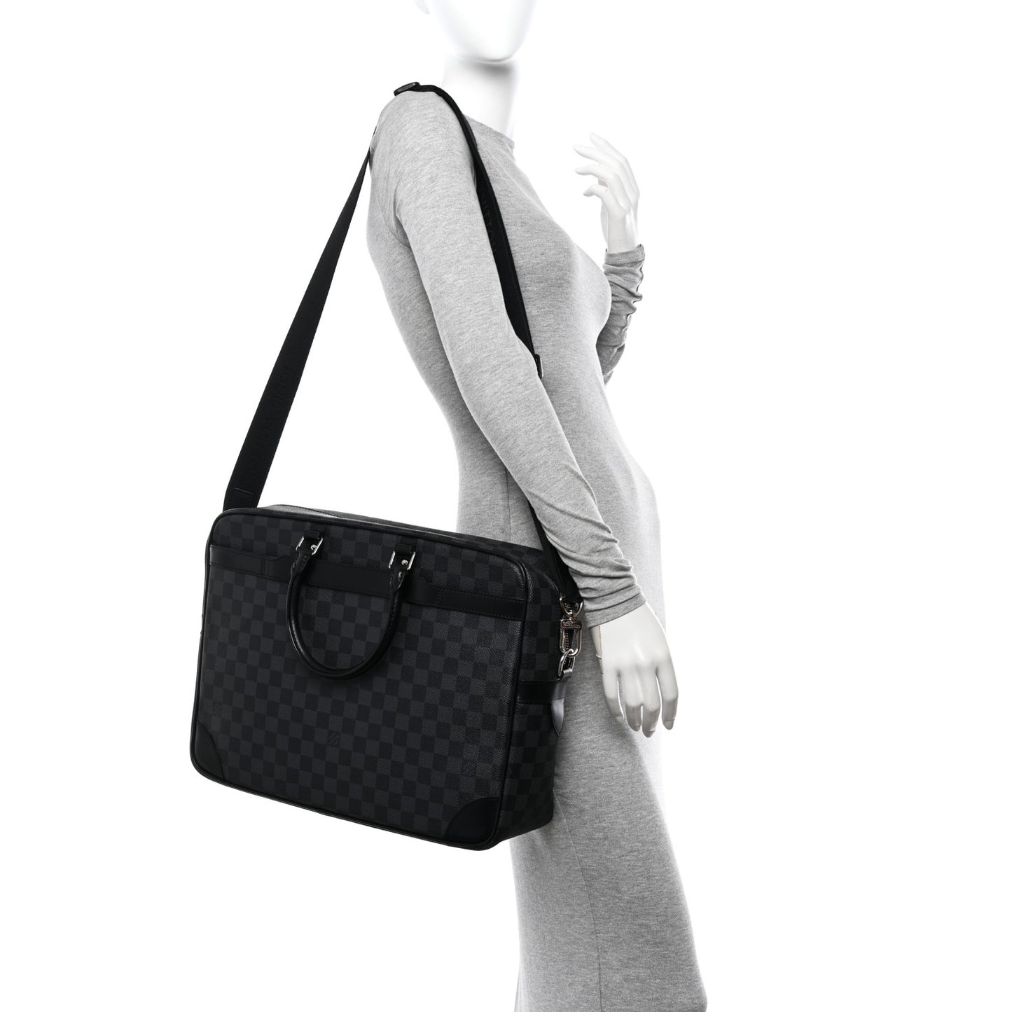 Damier Graphite Porte-Documents Voyage GM