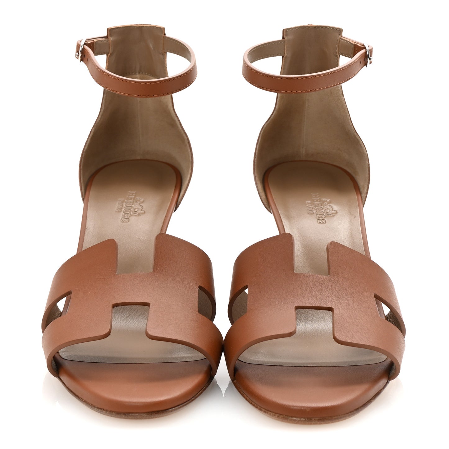 Calfskin Legend Wedge Sandals 39 Gold