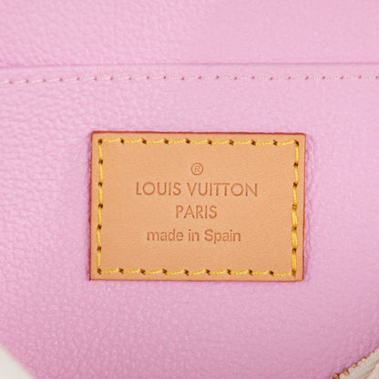 Louis Vuitton Monogram Multicolor Cosmetic Pouch White Litchi 6 of 7