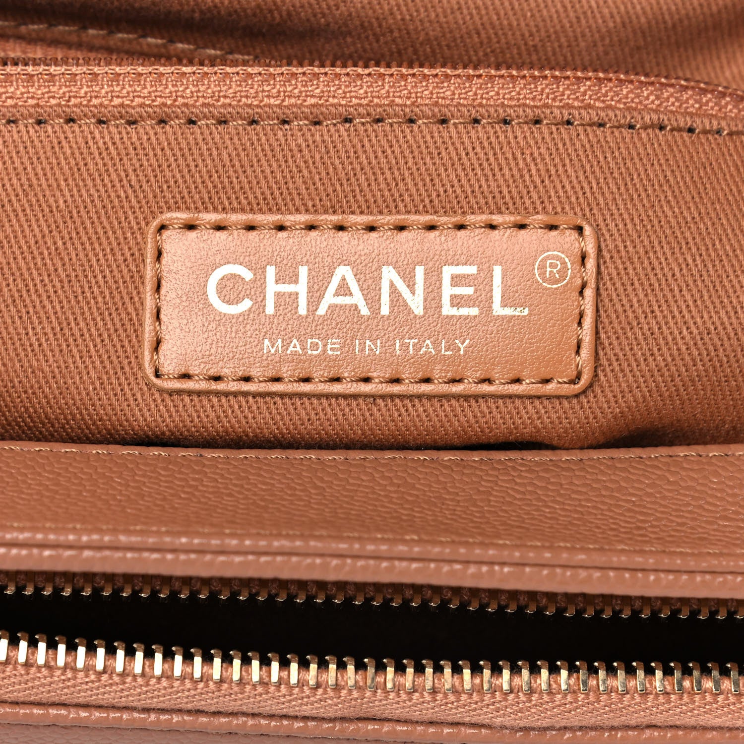 Chanel Caviar Quilted Medium Business Affinity Flap Brown 5 of 10