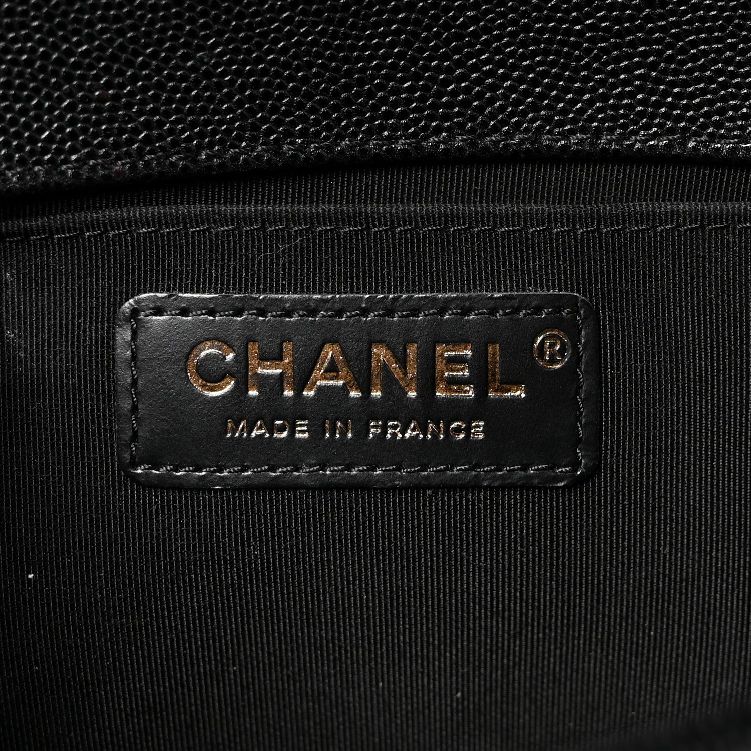 Chanel Caviar Quilted Medium Boy Flap Black 6 of 10