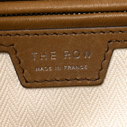 The Row Polished Saddle Calfskin Marlo 12 Tote Bag Muschio 6 of 9
