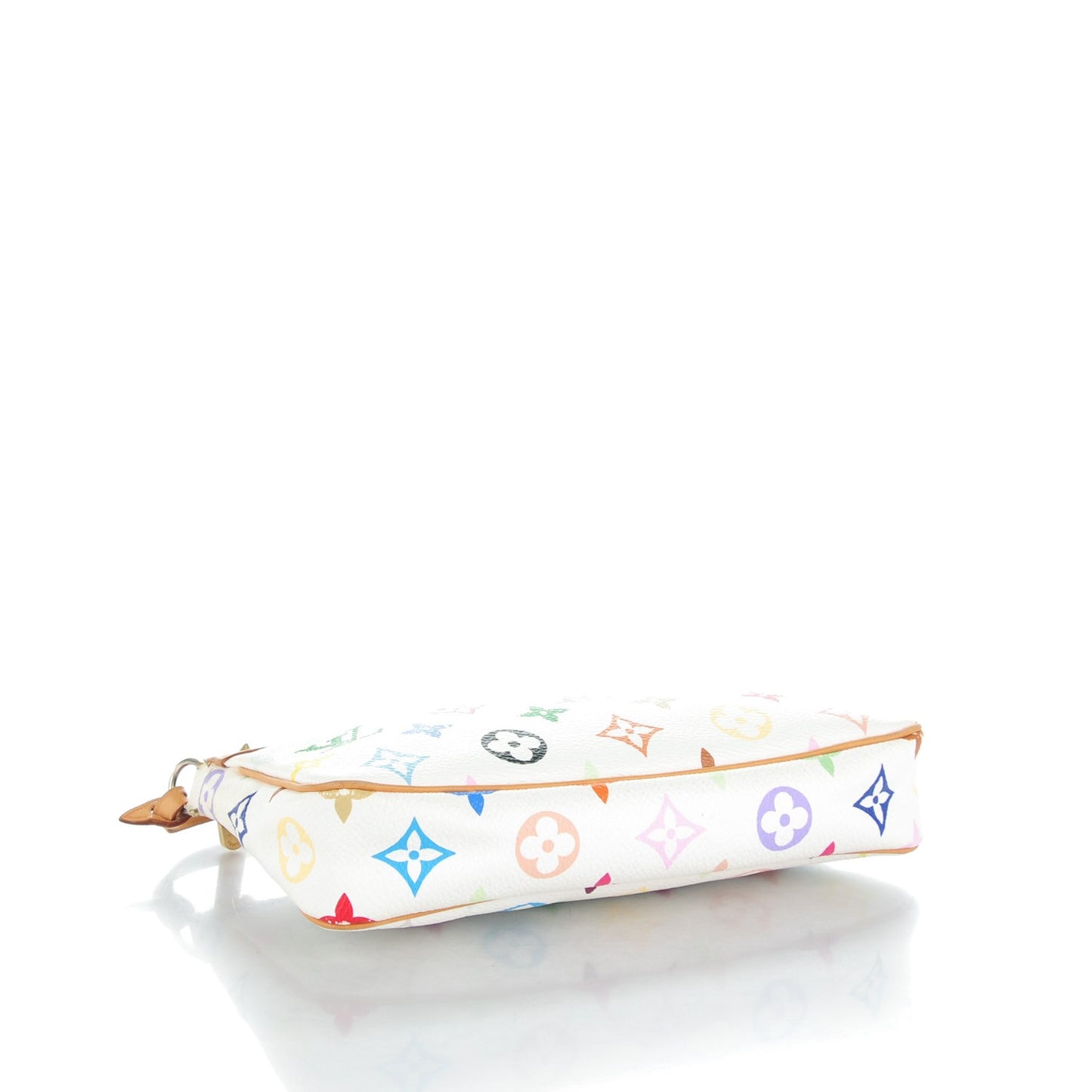 Monogram Multicolor Pochette Accessories White
