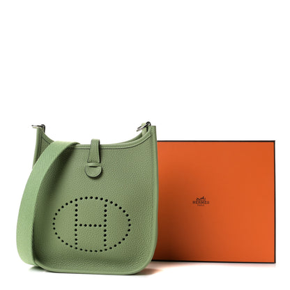 Hermes Taurillon Maurice Evelyne TPM Vert Criquet 11 of 11