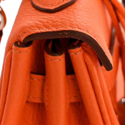 Hermes Togo Kelly Retourne 25 Orange Minium 13 of 14