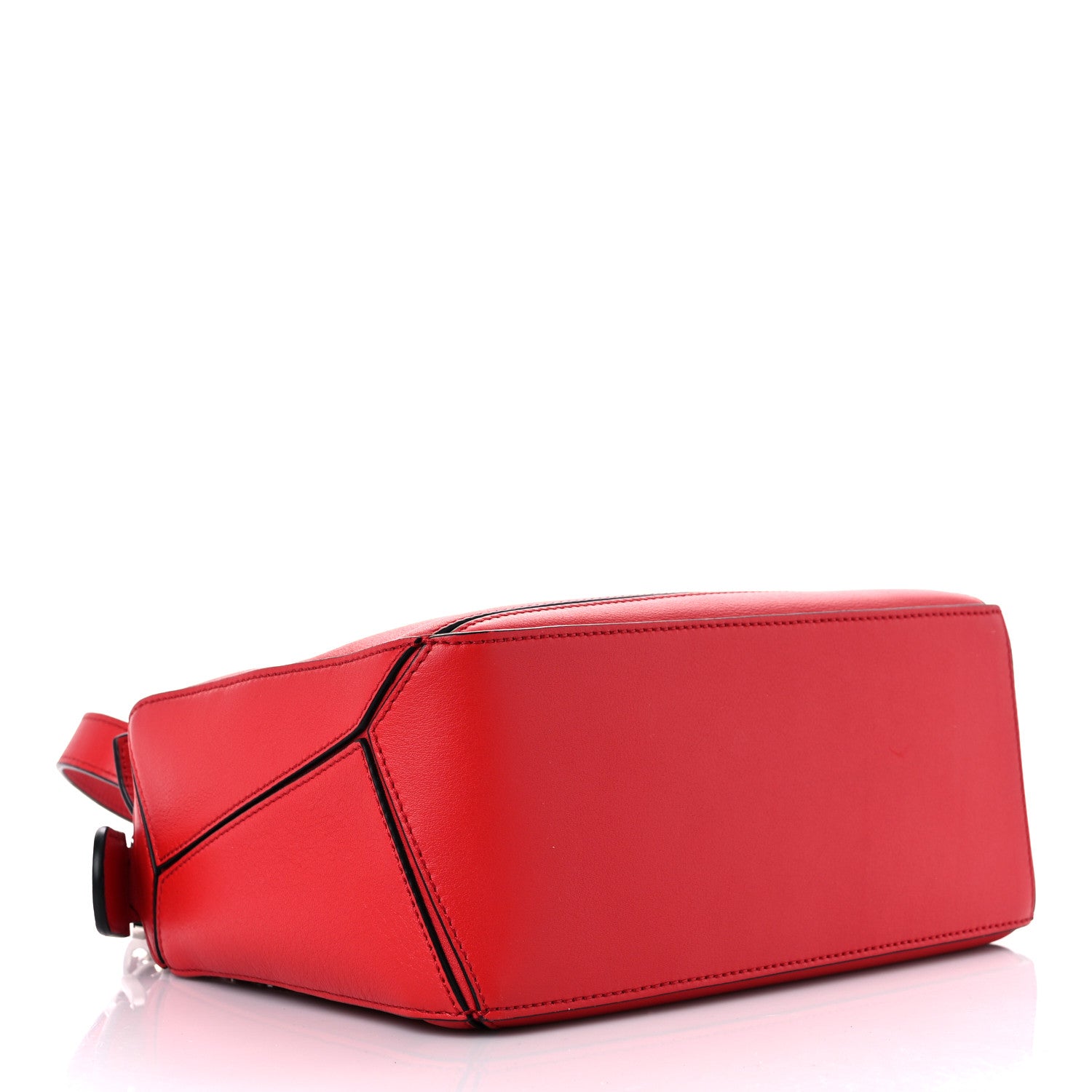 Loewe Calfskin Small Puzzle Bag Scarlet 3 of 10