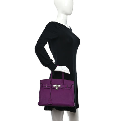 Hermes Togo Birkin 30 Anemone 2 of 8