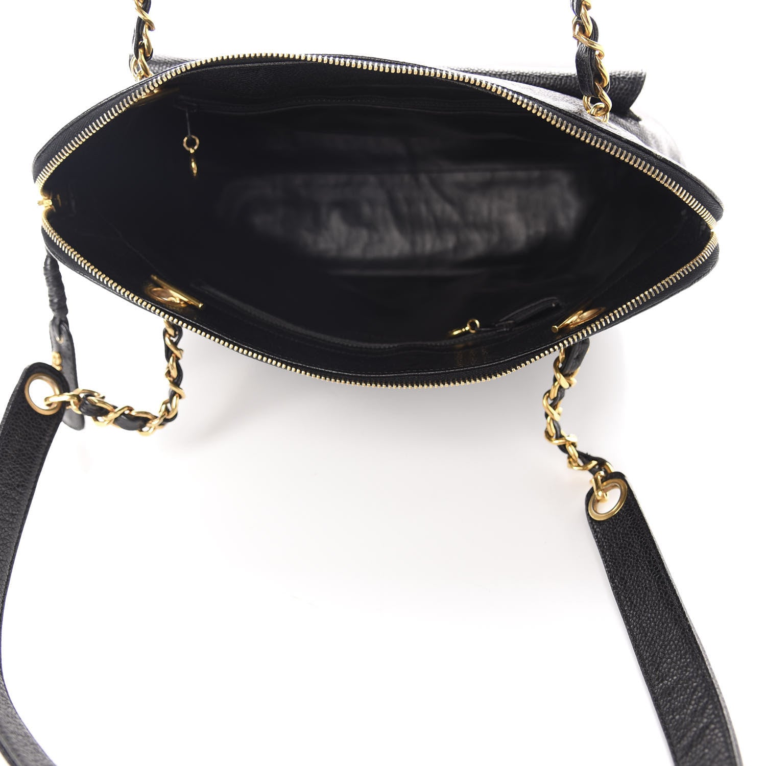 Chanel Caviar CC Shoulder Bag Black 5 of 12