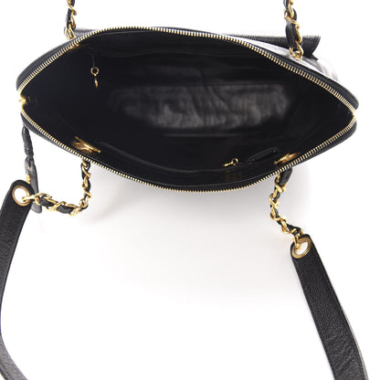 Chanel Caviar CC Shoulder Bag Black 5 of 12