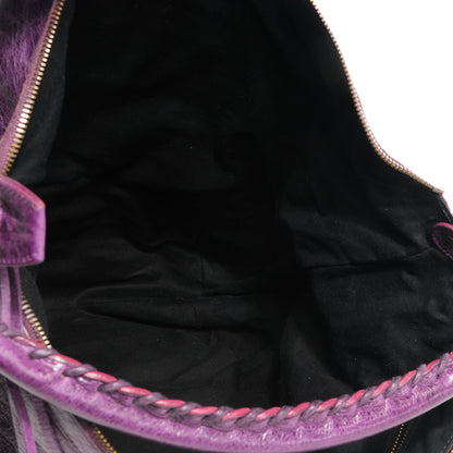 Balenciaga Agneau Day Hobo Raisin 5 of 10
