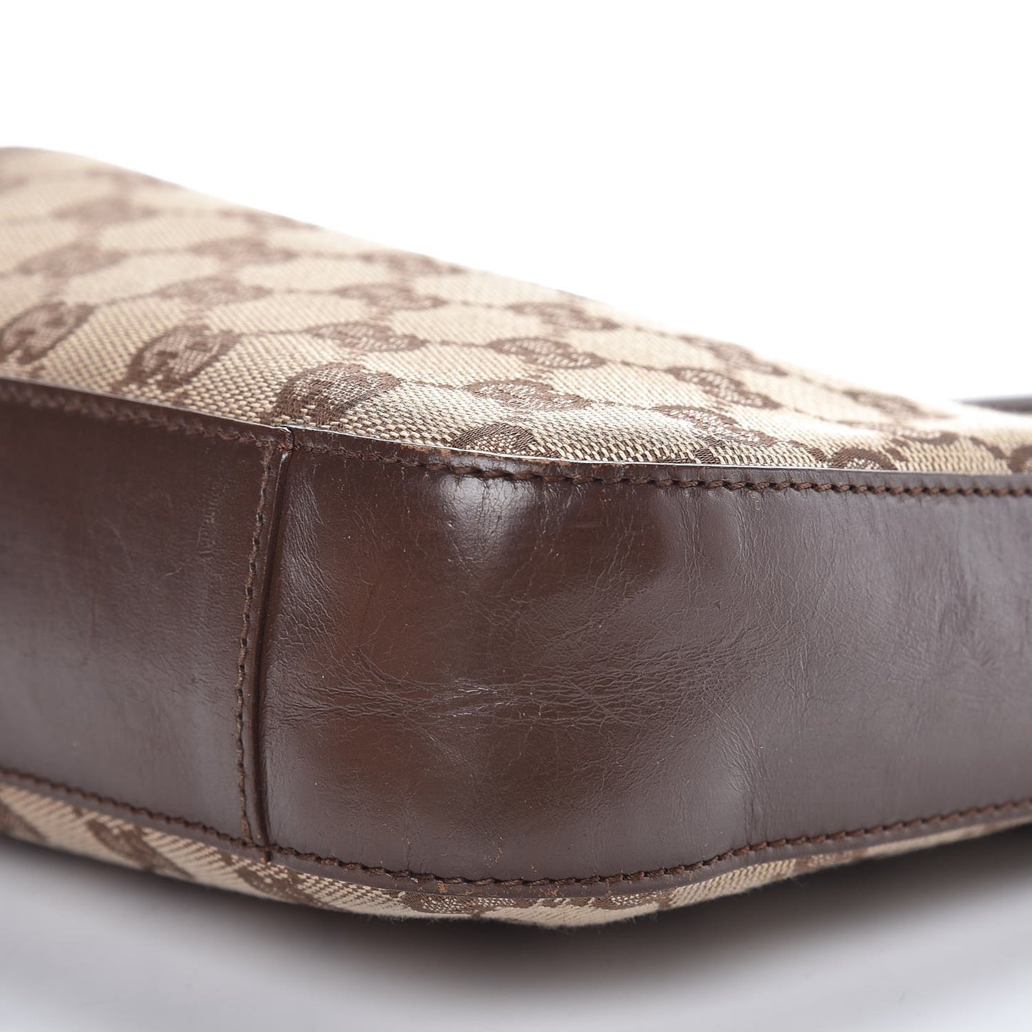 Monogram GG Small Clasp Hobo Brown