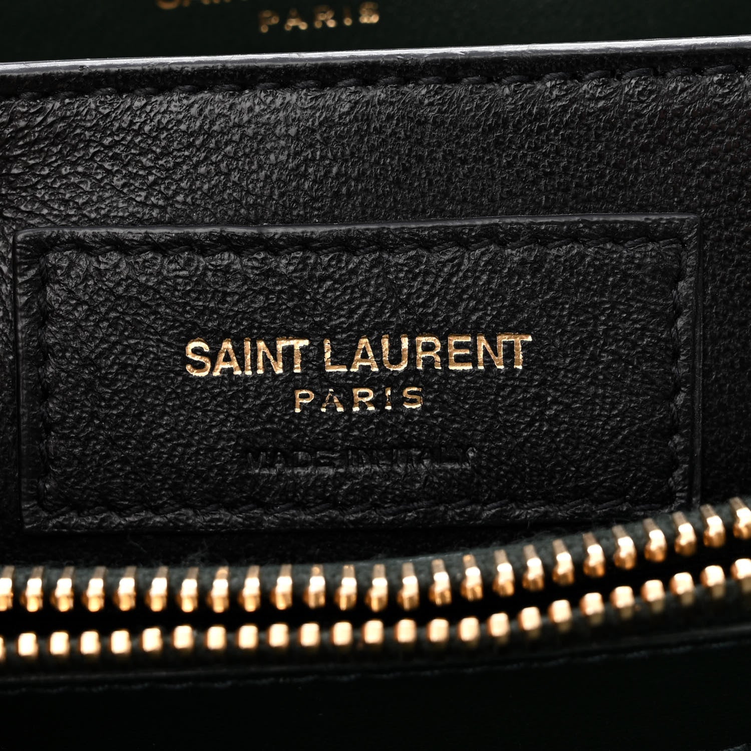Saint Laurent Calfskin Y Quilted Monogram Small Loulou Chain Satchel Olive 7 of 10