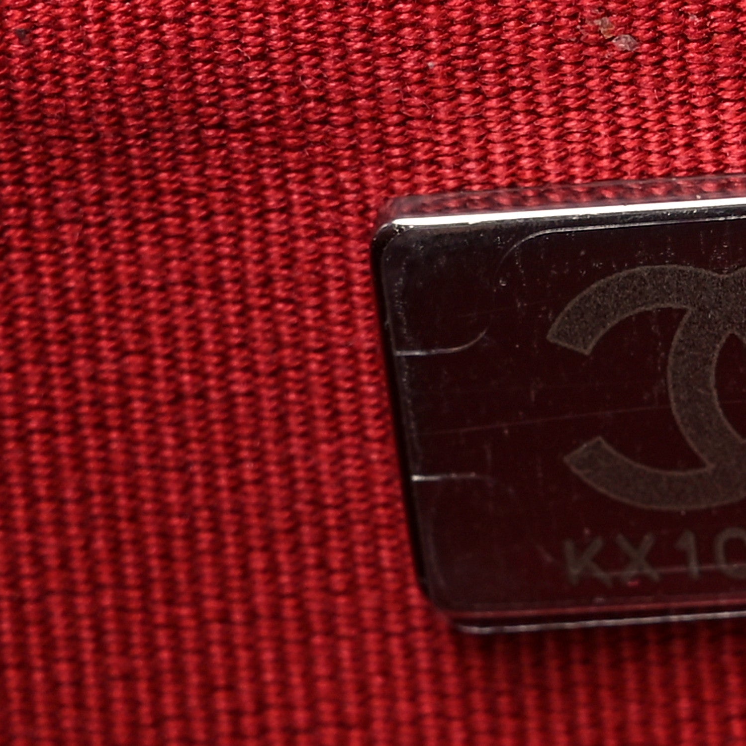 Chanel Lambskin Quilted Wallet On Chain WOC Red 8 of 11