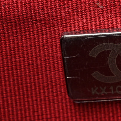 Chanel Lambskin Quilted Wallet On Chain WOC Red 8 of 11