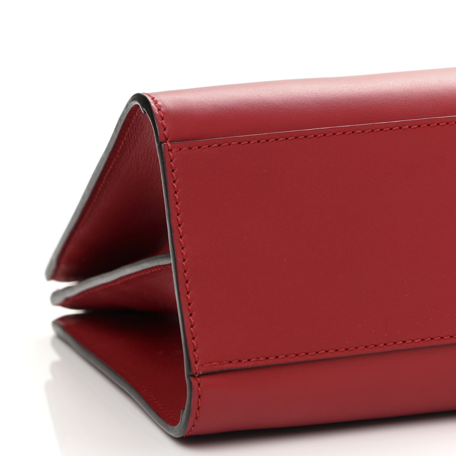 Gucci Nappa Bamboo Web Small Nymphaea Top Handle Bag Hibiscus Red 10 of 12