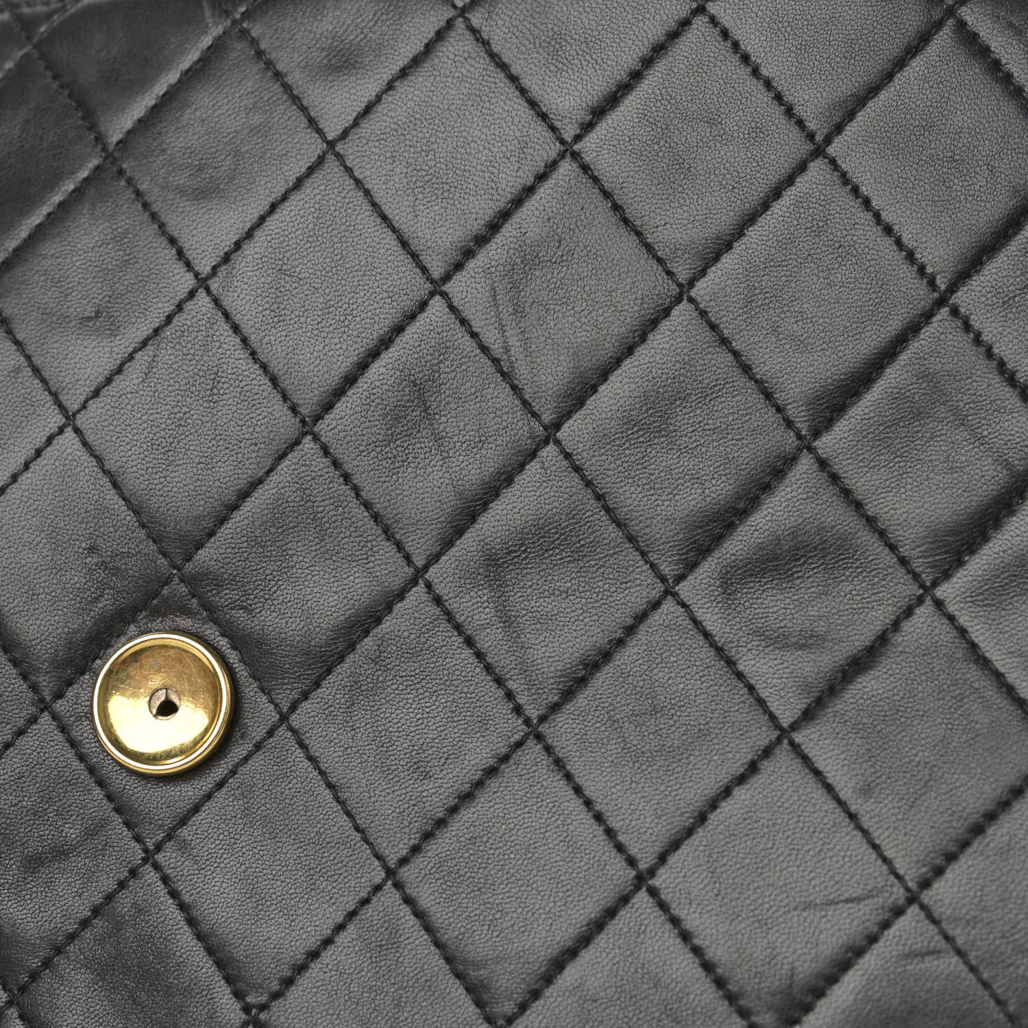 Chanel Lambskin Quilted Medium Single Flap Black 16 of 18