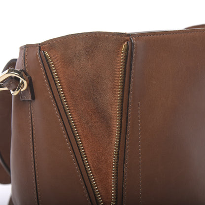 Chloe Suede Calfskin Medium Faye Backpack Tan 7 of 17