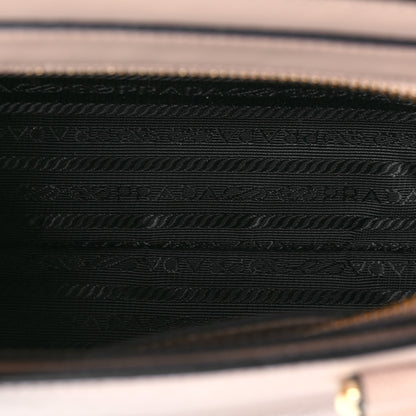 Prada Saffiano Soft Calfskin Mini Zippered Tote Cipria 5 of 10