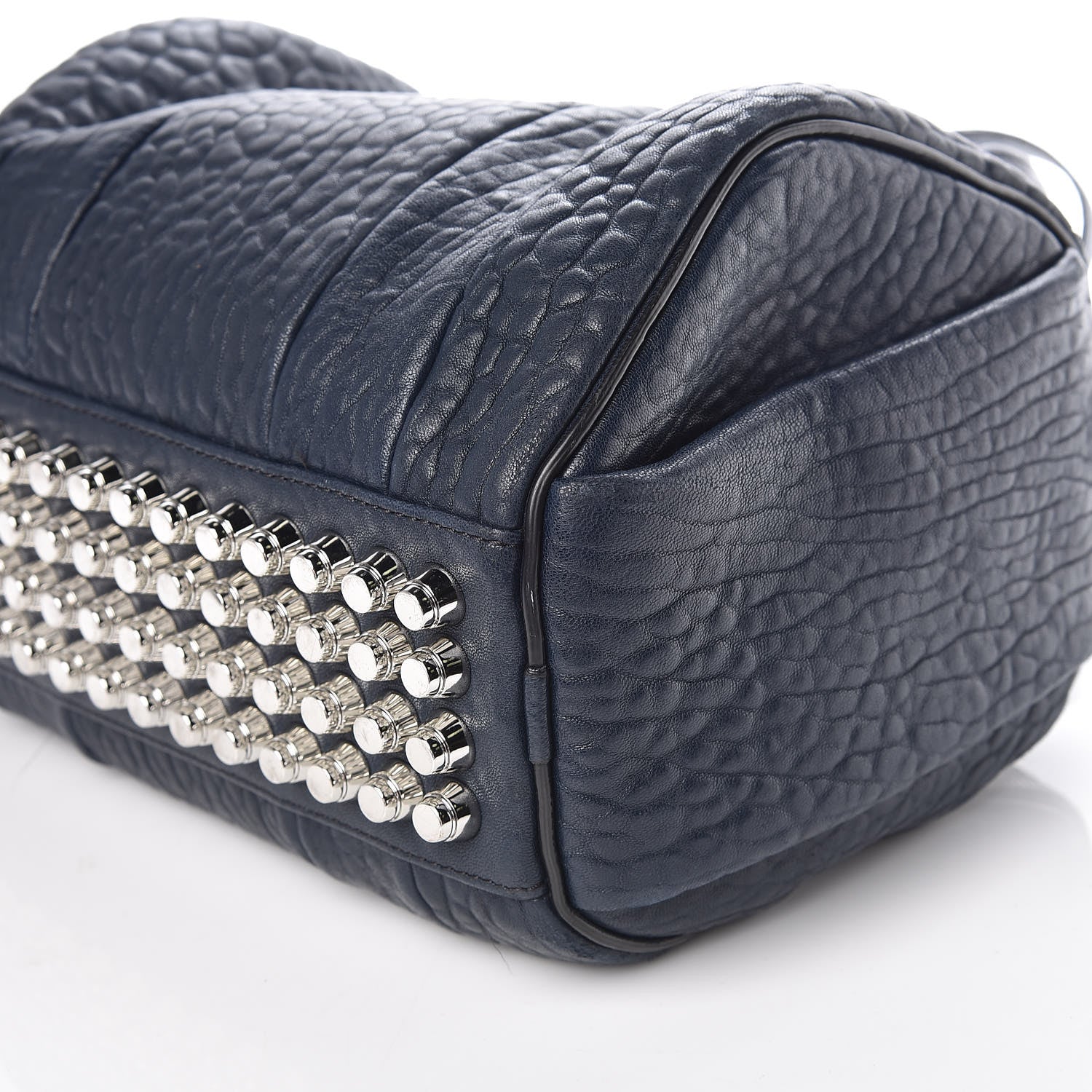 Alexander Wang Pebbled Lambskin Rockie Neptune 6 of 8
