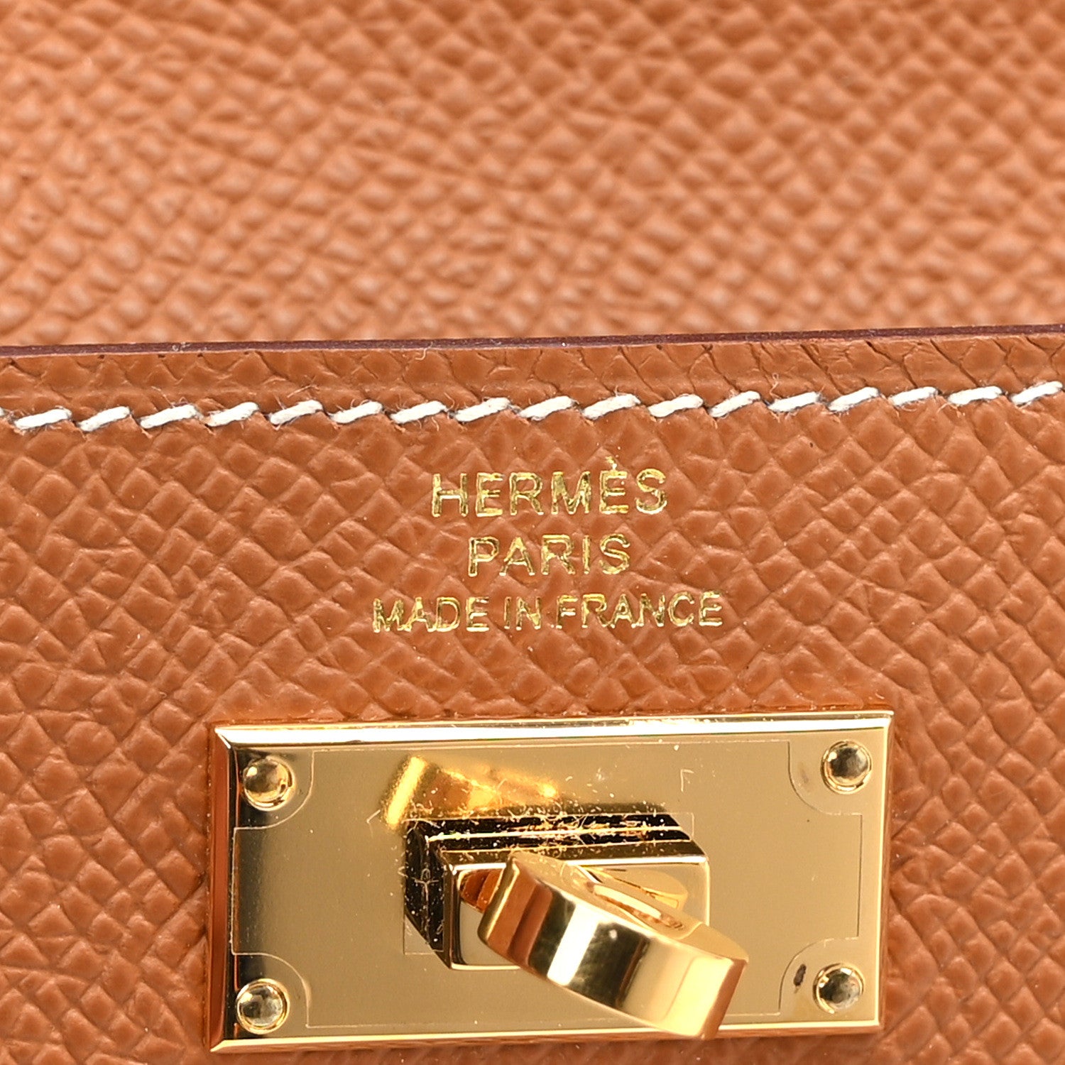 Hermes Epsom Kelly Pocket Compact Wallet Gold 5 of 8
