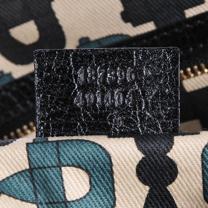Gucci Monogram Jolicoeur Medium Tote Black 7 of 7