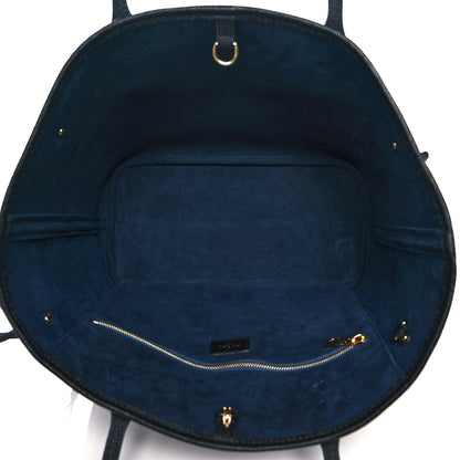 Louis Vuitton Empreinte Monogram Giant Neverfull MM Black 6 of 10